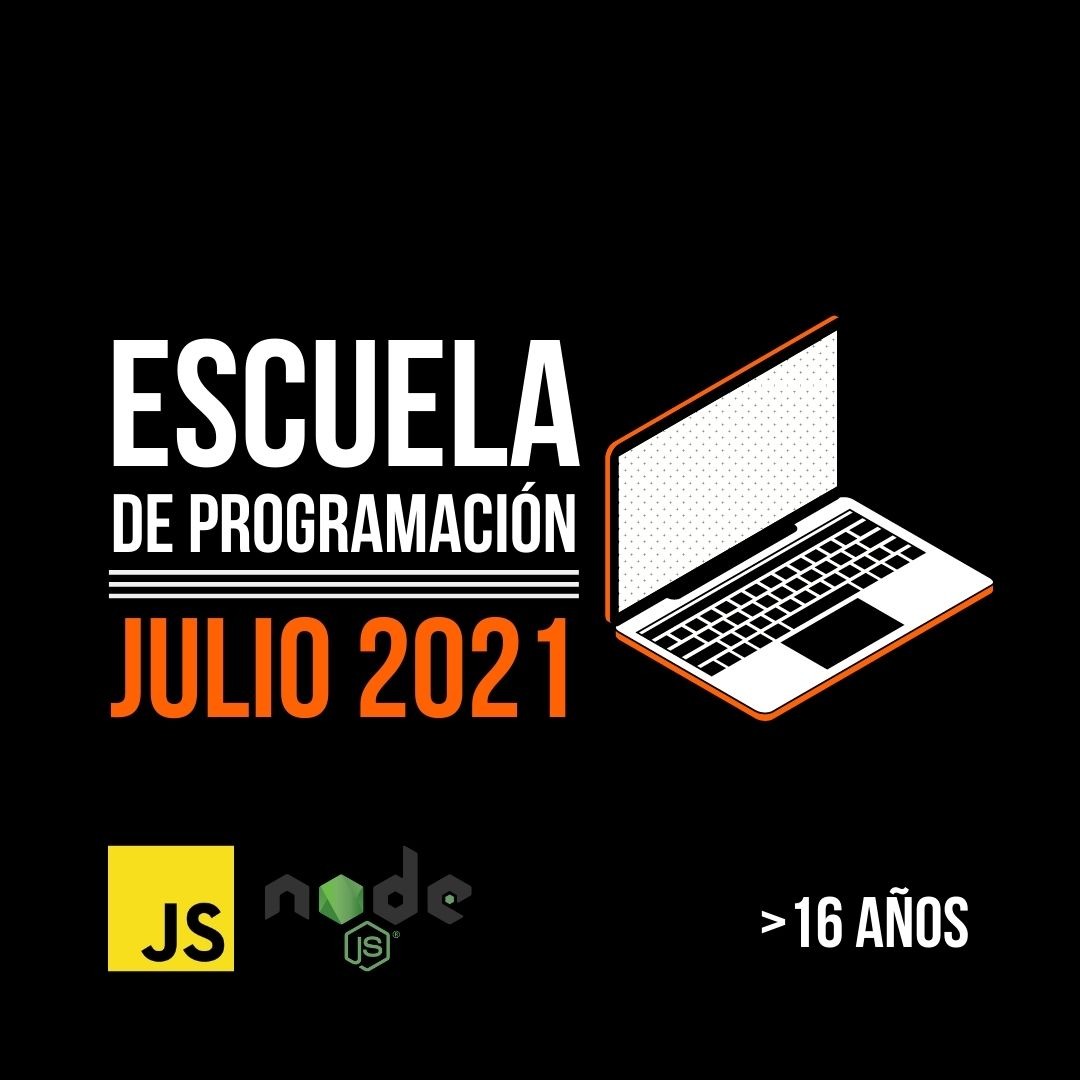 Escuela programación julio 2021